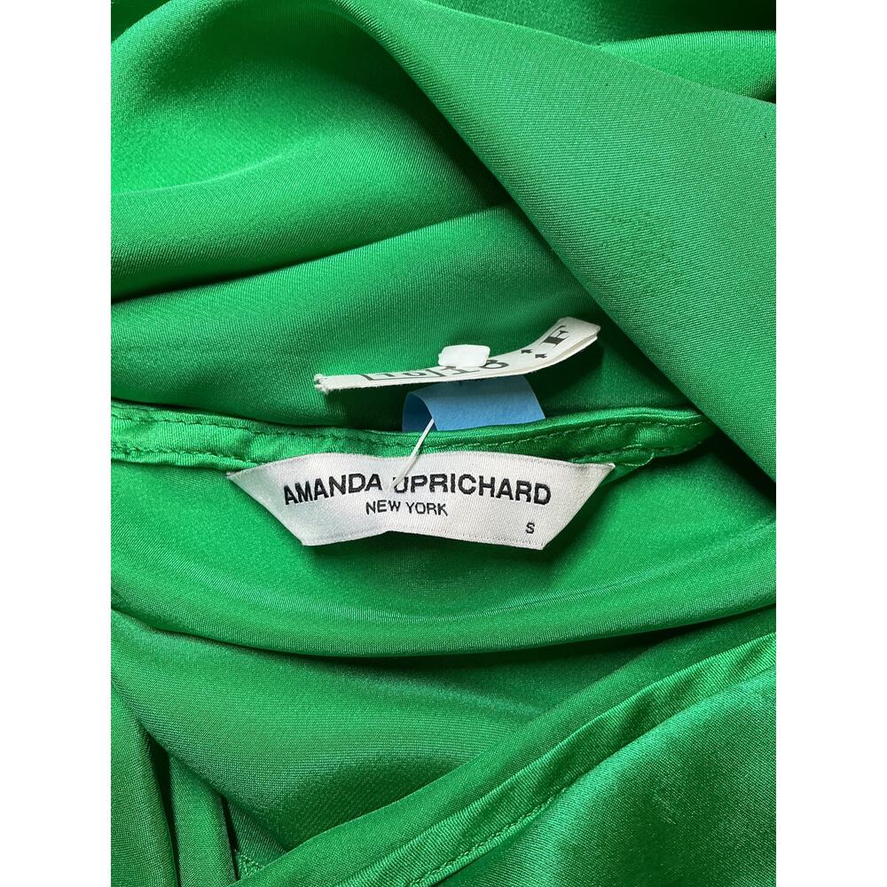 Amanda Uprichard Vibrant Green Backless Dress - Picture 4 of 4